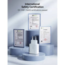 Joyroom 30W Dual-Port - A+C Charger Supports PD - QC3.0 Protocols - White