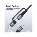 Joyroom Multi-Function Series - 2in1Fast Charging Data Cable 1.2m - 30w Type-C to Lightning 