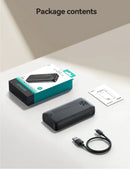 باور بانك جوي روم، 22.5 واط، 20000 مللي أمبير/ساعة، شحن سريع LED، عالي السرعة - JR-PBF16 - أسود