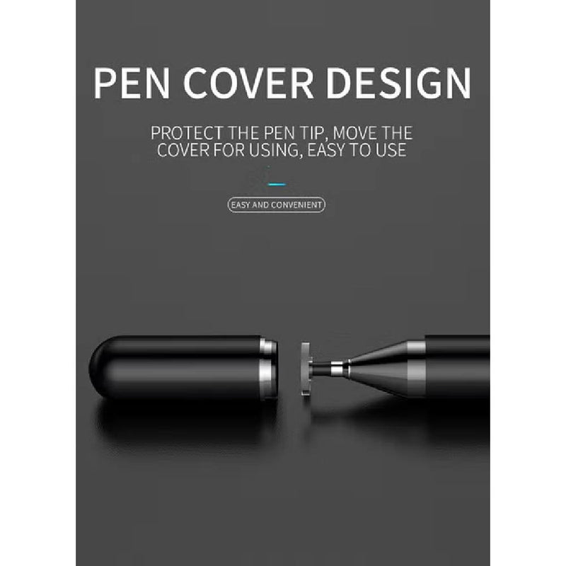 Joyroom Touchscreen Stylus Passive Capacitive Pen For All Capacitive Screens With Two Replacement Nibs - Black - 4