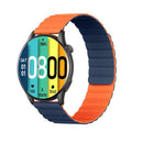 KIESLECT Calling Watch Kr Pro, 1.43" HD Colorful Amoled Display with AOD, (Double Straps) - Black