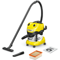 Karcher WD 4 Wet and Dry Vacuum Cleaner 1100W V-20/5/22 - Yellow/Black