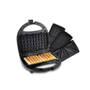 Kenwood 3 in 1 Sandwich Maker Waffle & Grill - Black\Sliver
