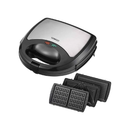 Kenwood 3 in 1 Sandwich Maker Waffle & Grill - Black\Sliver