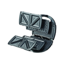 Kenwood 3 in 1 Sandwich Maker Waffle & Grill - Black\Sliver