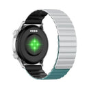 Kieslect Kr Pro Ltd Smart Calling Watch, 1.43" HD Colorful AMOLED Display, Bluetooth Calling, Water Resistance ( Double Strap ) - Silver