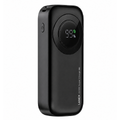 Lanex N12 10000mAh Stretchable Cable 22.5W Fast Charging Power Bank - Black