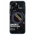 Lanex For iPhone 16 Pro Max Drop Protective Creative Phone Case - Black