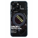 Lanex For iPhone 16 Pro Max Drop Protective Creative Phone Case - Black