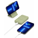 Lanex LP18 Mini Magnetic Power Bank 5000mAh, Wireless Charger 20W - Green