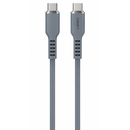 Lanex LS40CC 65W Type-C to Type-C Silicone Cable Charging and Transmission - Gray