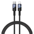 Lanex LS42CL 30W Type-C to Lightning Cable Smart Power Off - Black