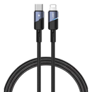 Lanex LS42CL 30W Type-C to Lightning Cable Smart Power Off - Black