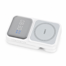 Lanex LW16 Digital 3 in 1 Wireless Charger - White