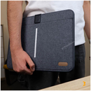 Lanex LA13 13-14 inches Silicone Edging Lliner Bag For Macbook - Gray