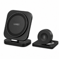 Lanex LW12 3 In 1 Magnetic Stand Wireless Charging 15W - Black