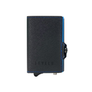 Levelo Cache Genuine Leather Wallet - Black