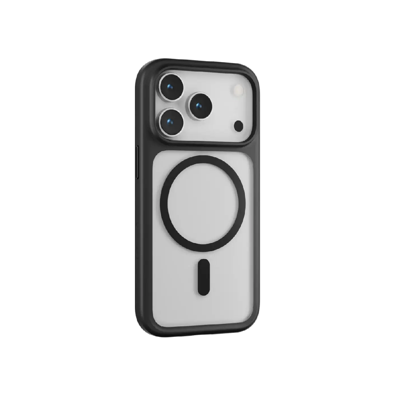 Levelo Case For iPhone 17 Pro, Solo MagSafe Matte Case - Black