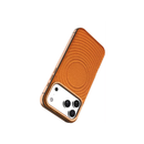 Levelo Case For iPhone 17 Pro Max Spirale PU Leather