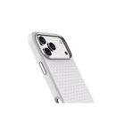 Levelo Case For iPhone 17 Pro, Flora MagSafe Liquid Silicone Case - White