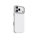 Levelo Case For iPhone 17 Pro, Flora MagSafe Liquid Silicone Case - White