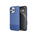 Levelo Cuir For iPhone 16 Pro Max Two Tone Leather Case  - Blue