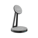 ليفيللو حامل شحن لاسلكي مغناطيسي 2 في 1 دوال فلو بقوة 15 واط - أسود