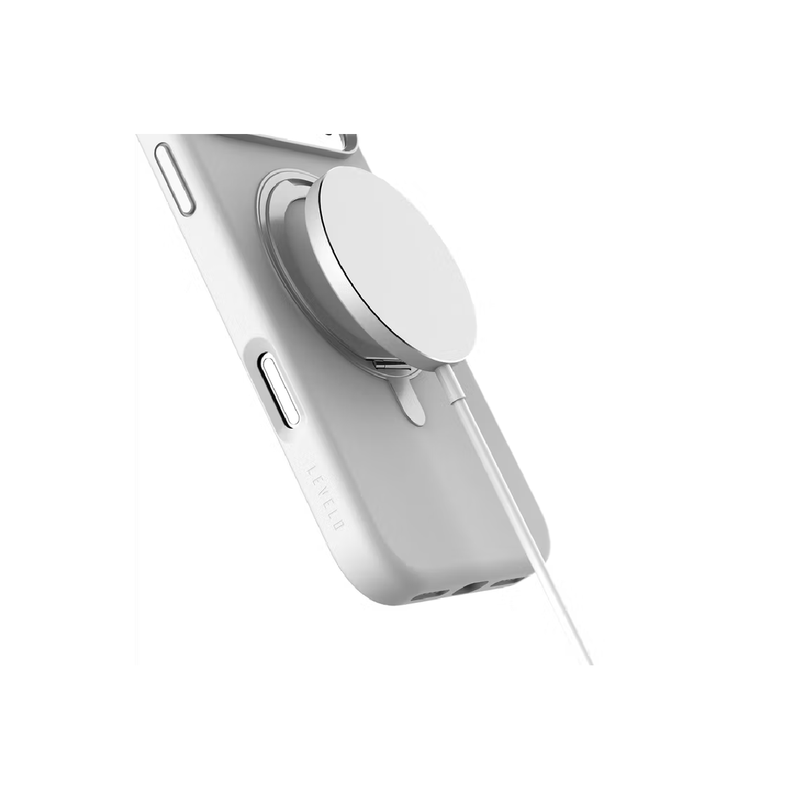 Levelo Iris Pro Case For iPhone 17 Pro Max - Silver