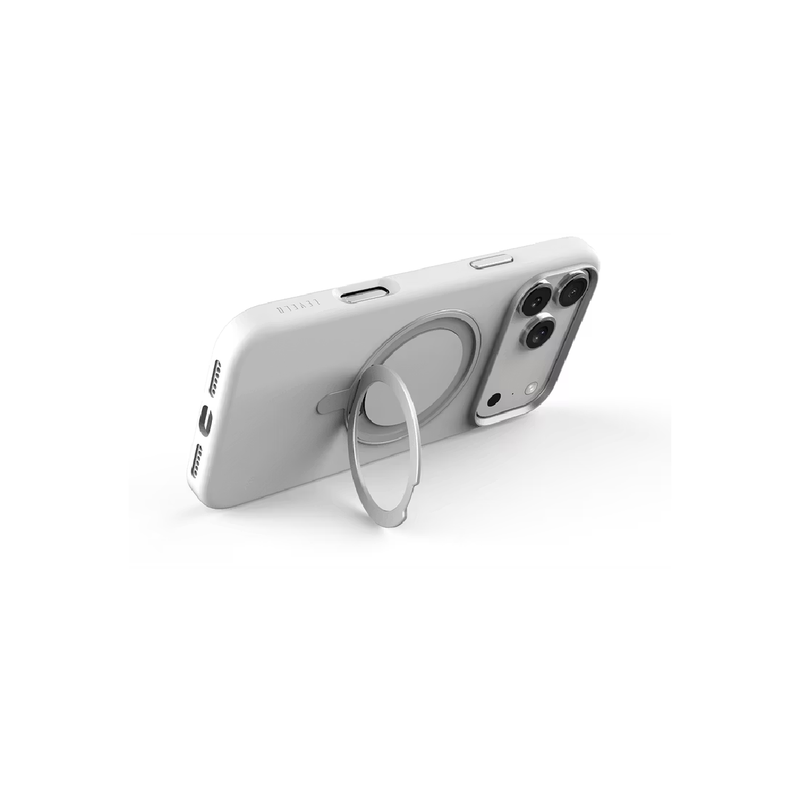 Levelo Iris Pro Case For iPhone 17 Pro Max - Silver
