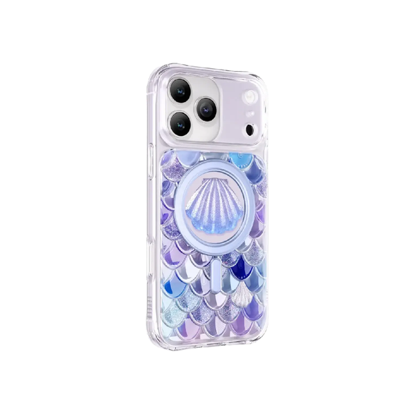 Levelo For iPhone 17 Pro Pearl 3D Ocean Case
