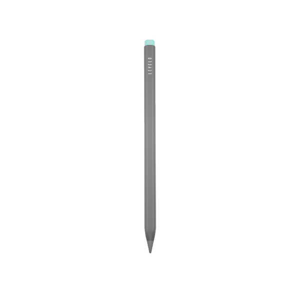 Levelo SkyTip Stylus Pen with Retractable Plunge Design for iPad - Gray/Blue