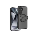 Levelo Case For Samsung S25 Plus Via Matte with Ring Stand - Black