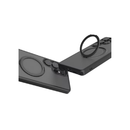 ليفيللو جراب سامسونج جلاكسي 25 ألترا فيا مات مع حامل حلقة - أسود 