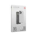 ليفيلو كلارا جراب الشفاف لجهاز آيفون 16 برو، تقنية الرؤية الواضحة - شفاف