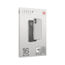 Levelo Clara Clear Case For iphone16, Impact Resistant Corners, Clear View Technology - Clear