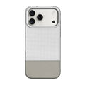 Levelo Cuir for iPhone 17 Pro Leather Hybrid Case3