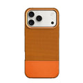 Levelo Cuir for iPhone 17 Pro Leather Hybrid Case4