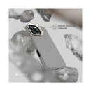 Levelo Livia TPU Silicone Case For iPhone 16 Pro Max, Impact Resistant Corners - Grey