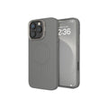 Levelo Livia TPU Silicone Case For iPhone 16 Pro Max, Impact Resistant Corners - Grey