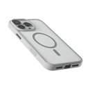 ليفيلو ماجينت سولو غطاء لهاتف ايفون 16 برو، تقنية كليرفيو، هيكل هجين - رمادي/شفاف 