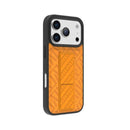 Levelo Morphix Cuero Gripstand Case For Iphone 17 Pro - Sunrise Orange1