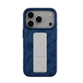 Levelo Morphix Vallo Faux for iPhone 17 Pro Max Leather Gripstand
