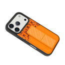 Levelo Morphix for iPhone 17 Pro Max Gripstand Case With Cardholder -Orange1