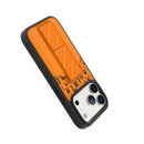 Levelo Morphix for iPhone 17 Pro Max Gripstand Case With Cardholder -Orange2