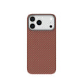 Levelo Sergei 1500D for iPhone 17 Pro Max Aramid Fiber Case - Brown