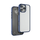 Levelo Solo Case For Iphone 16 Pro Max, Impact Resistant Corners - Blue/Clear