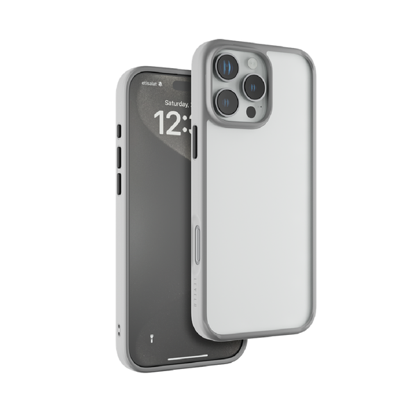Levelo Solo Case For iPhone 16 Pro - Gray