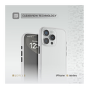 Levelo Solo Case For iPhone 16 Pro - White\Clear
