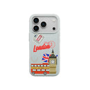 Levelo Vallo PU Leather Case for iPhone 17 Pro Max -Gray
