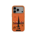 Levelo Vallo PU Leather Case for iPhone 17 Pro Max -orange

